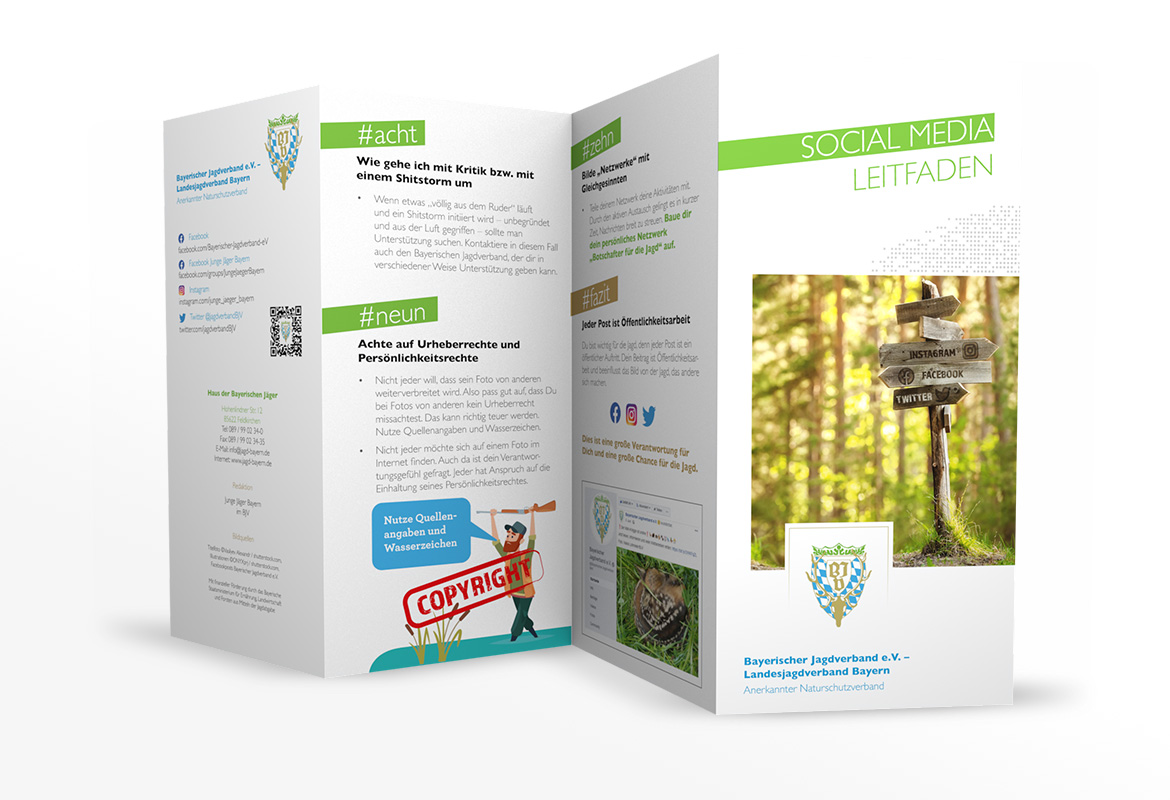 FLYER | JAGDVERBAND - KP PRESSCONSULTING | SOCIAL MEDIA